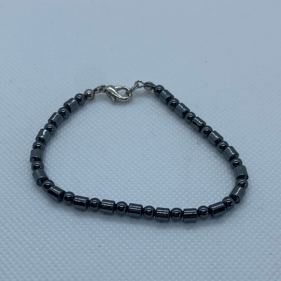 Hematite Beaded Bracelet - Picture 3 of 3